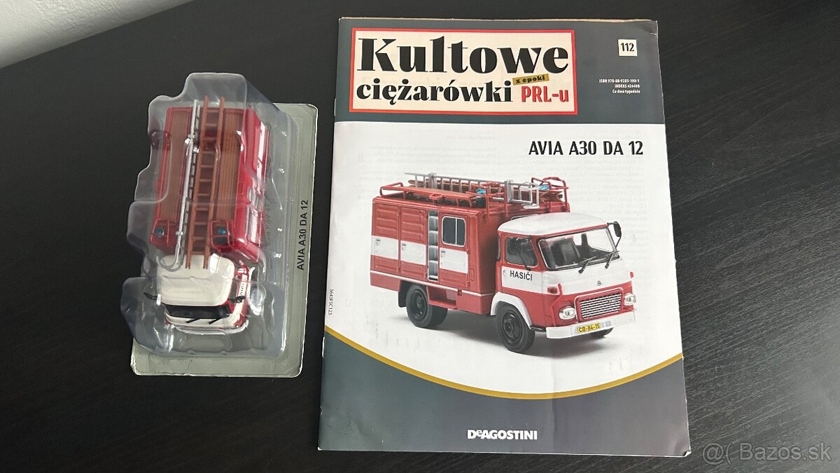 AVIA A30 DA 12 Hasiči 1/43 DeAgostini - 6