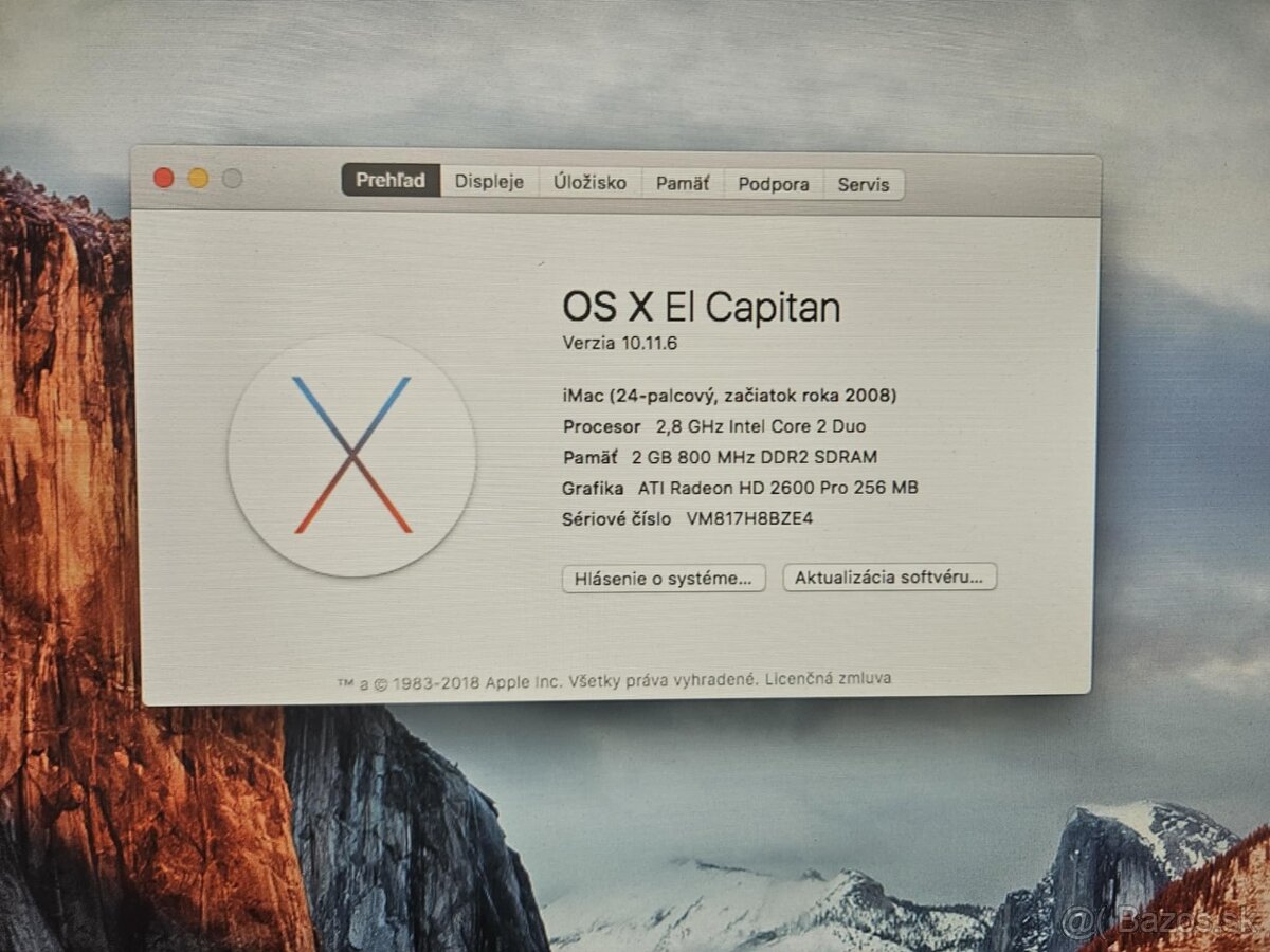 Apple iMac 24" (Early 2008) – plne funkčný - 6