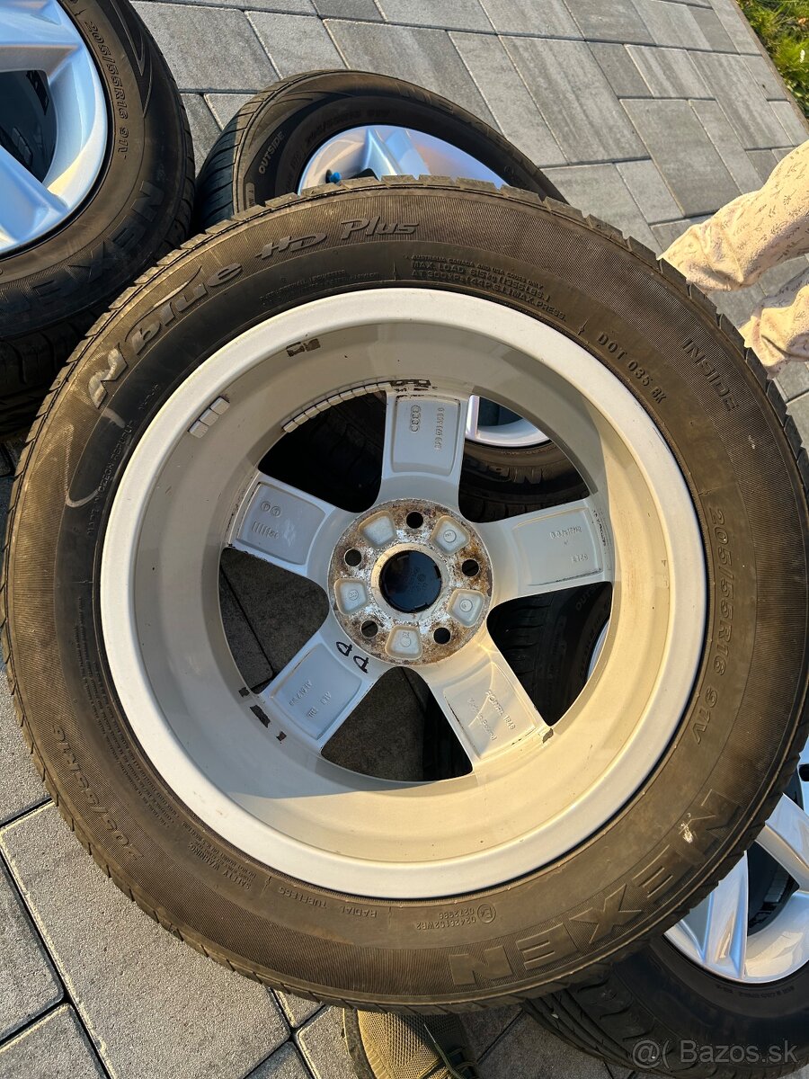 Audi, VW elektróny 5x112 205/55 r16 - 6