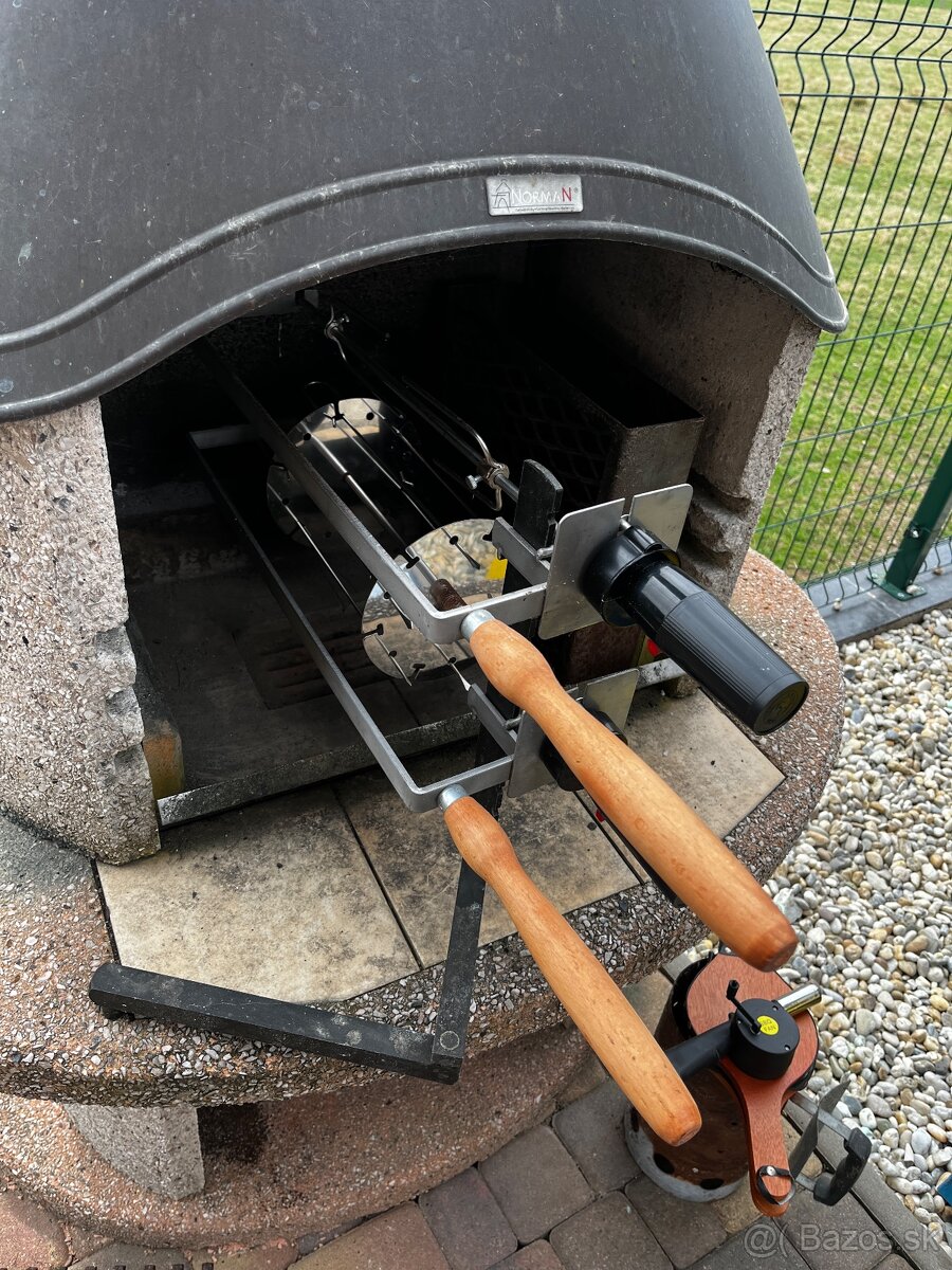 Záhradný krb Norman + prislušenstvo - 6