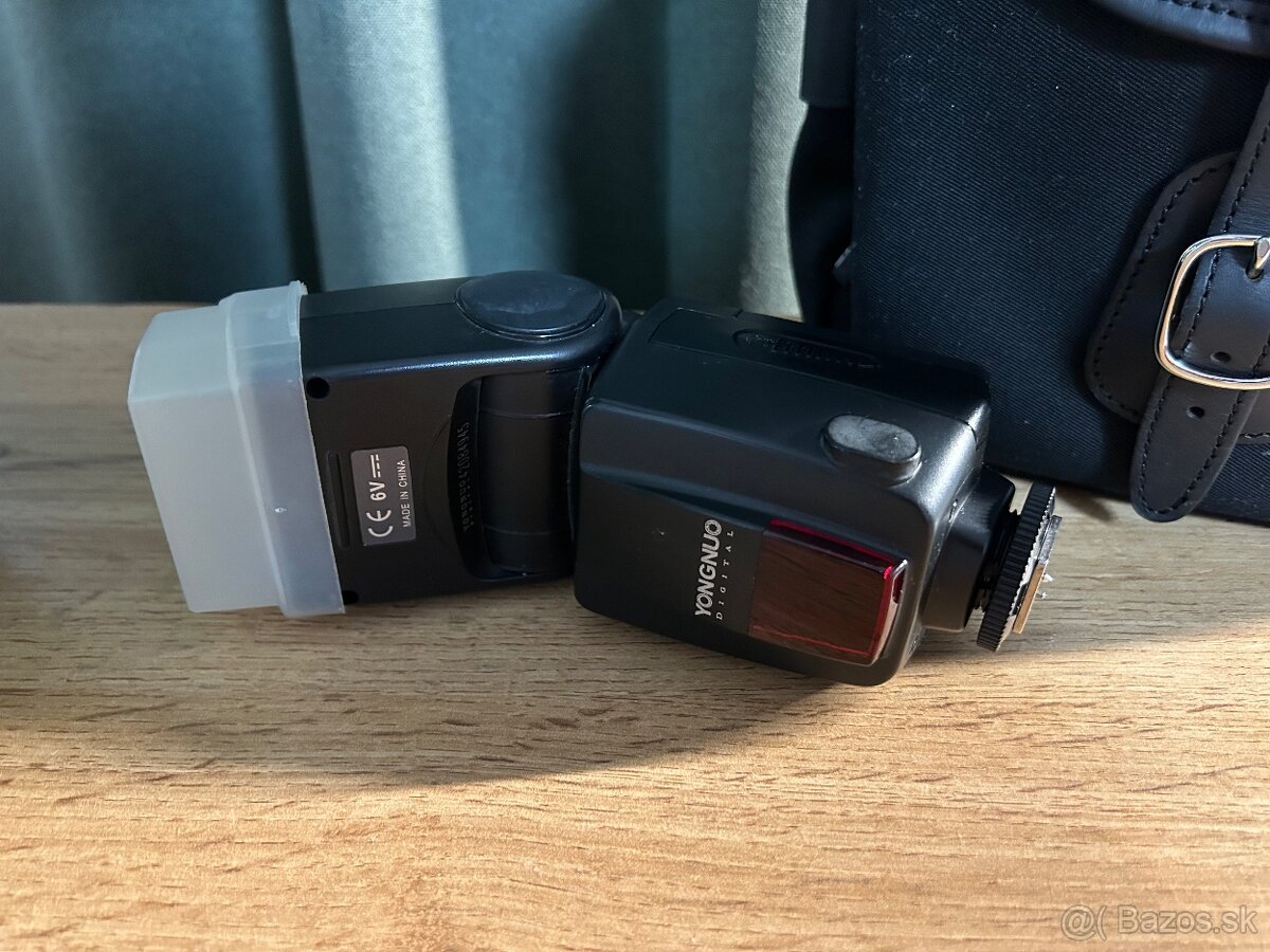 Canon 550D + 28-80mm + blesk YN460II - 6