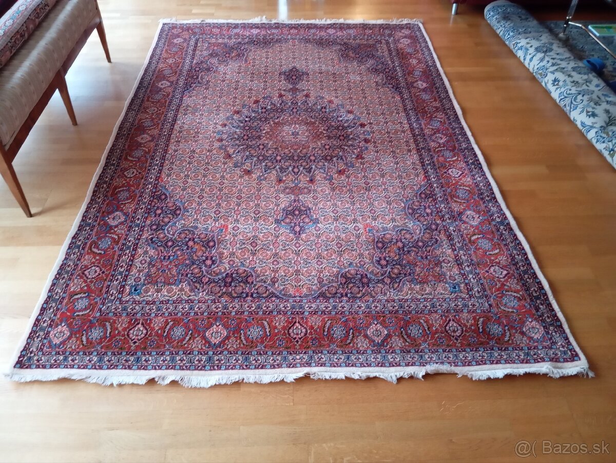 🌸 Hodvábny Ghom 3×2 m–luxusný originál z Iránu 🌸 - 6