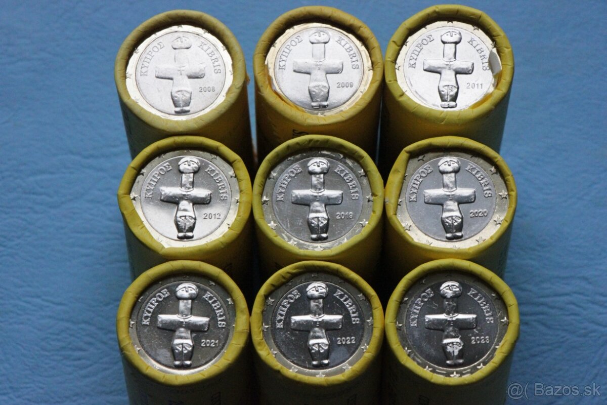 euromince centy 1+2+5cent 2.časť - 6