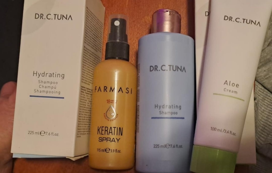 Set farmasi..aloe krem, hydratačný sampon, keratin sprej - 6