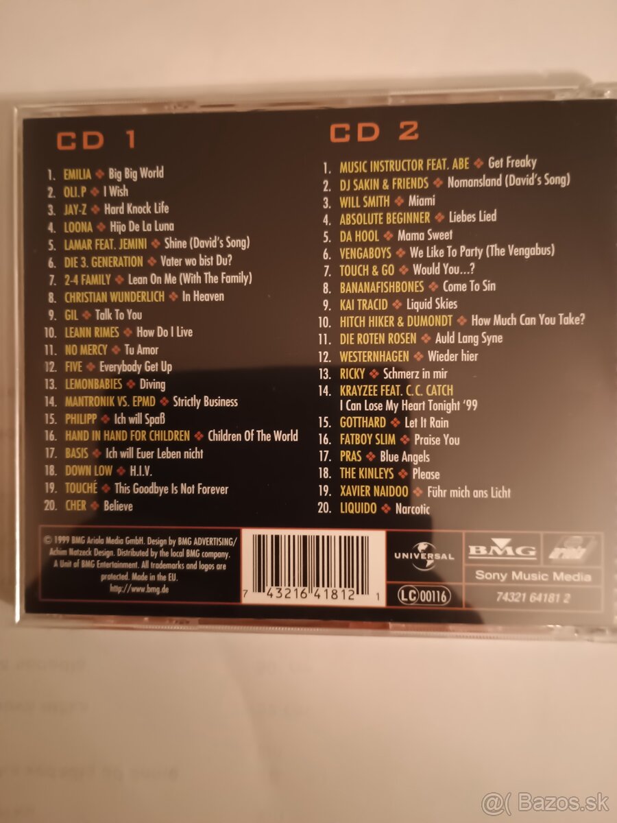 Predám 2 CD výbery. - 6