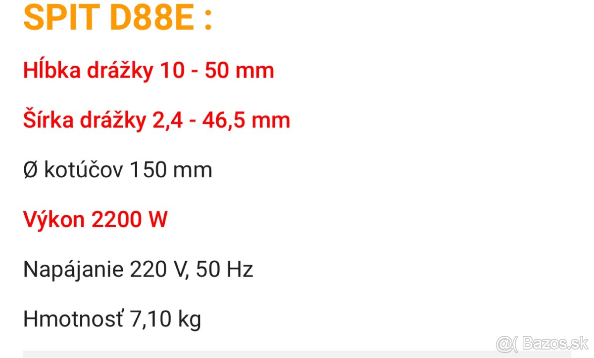 Drážkovacia fréza priemyselný vysávač - 6