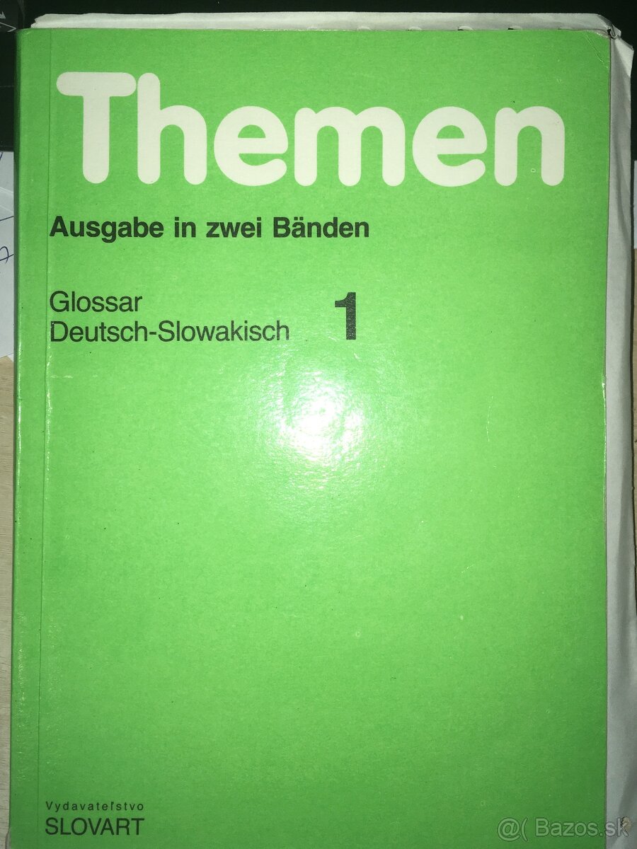 ekonomia, matematika, slovensky jazyk, gramatika,Themen - 6