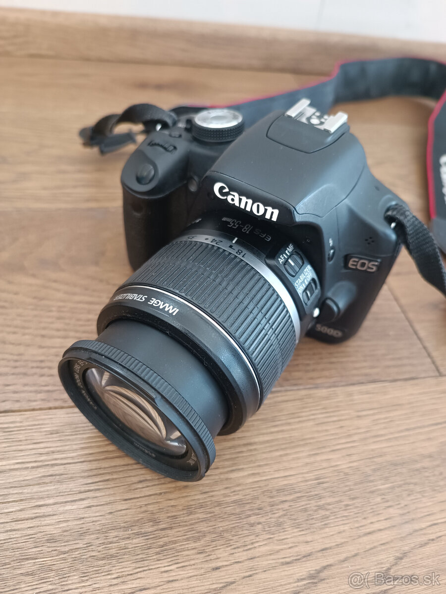 Canon EOS 500D + objektív, príslušenstvo a taška - 6