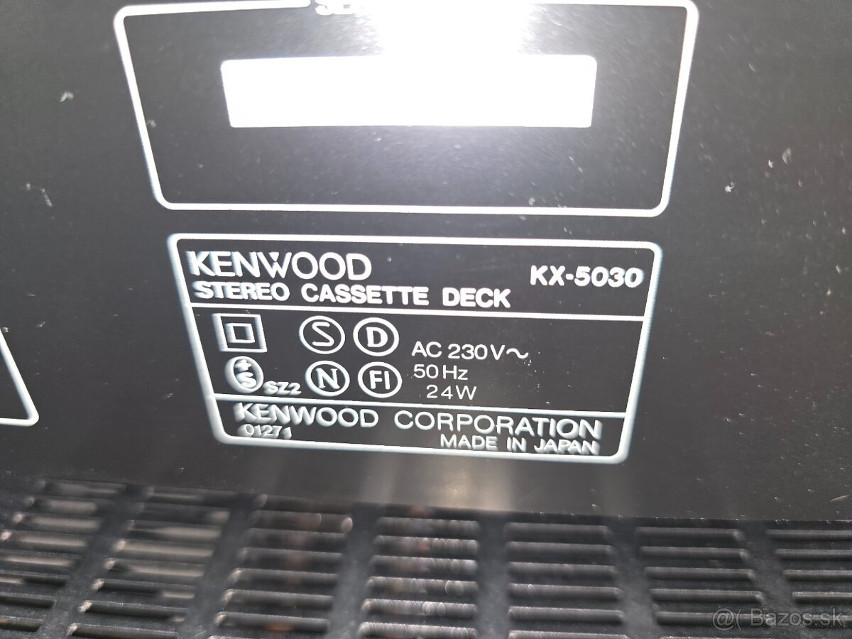 Kenwood KX-5030 kazetový deck - 6
