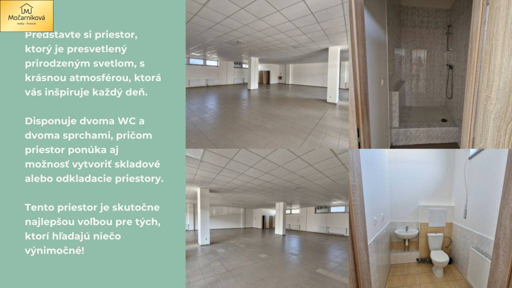 Komerčné priestory na prenájom 200m2 Dvory Púchov. - 6