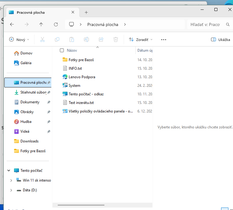 Predám Notebook Lenovo Windows 11 Pro - 6