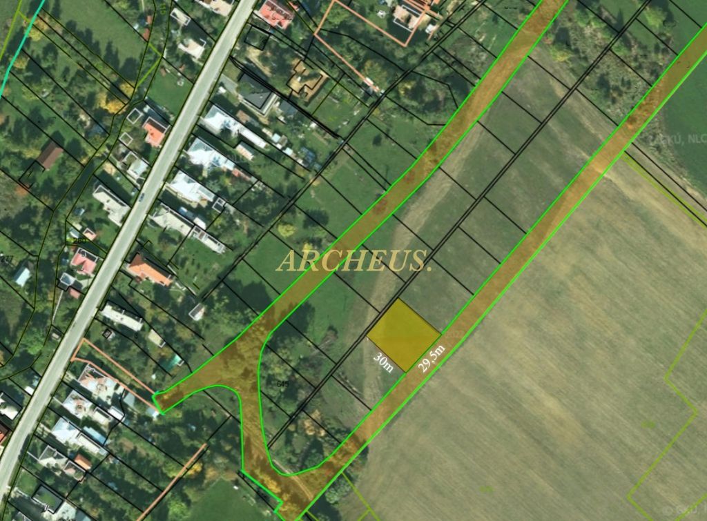 POZEMOK NA VÝSTAVBU RD, PETROVCE, 881m2 - 6