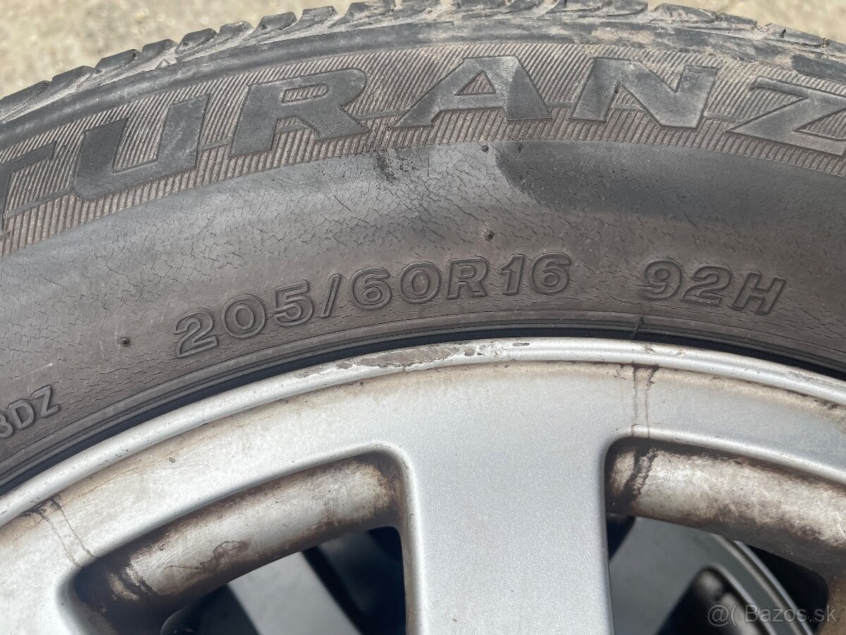 Letné 205/60 r16 5x112 - 6