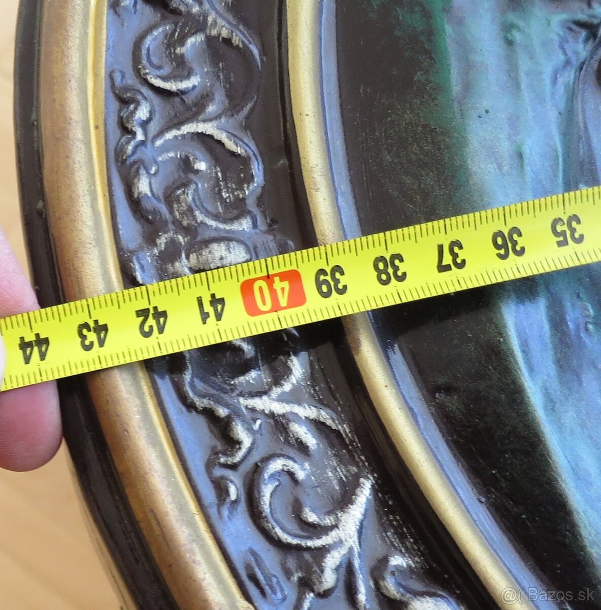 Dekoratívny nástenný reliéfny tanier - 6