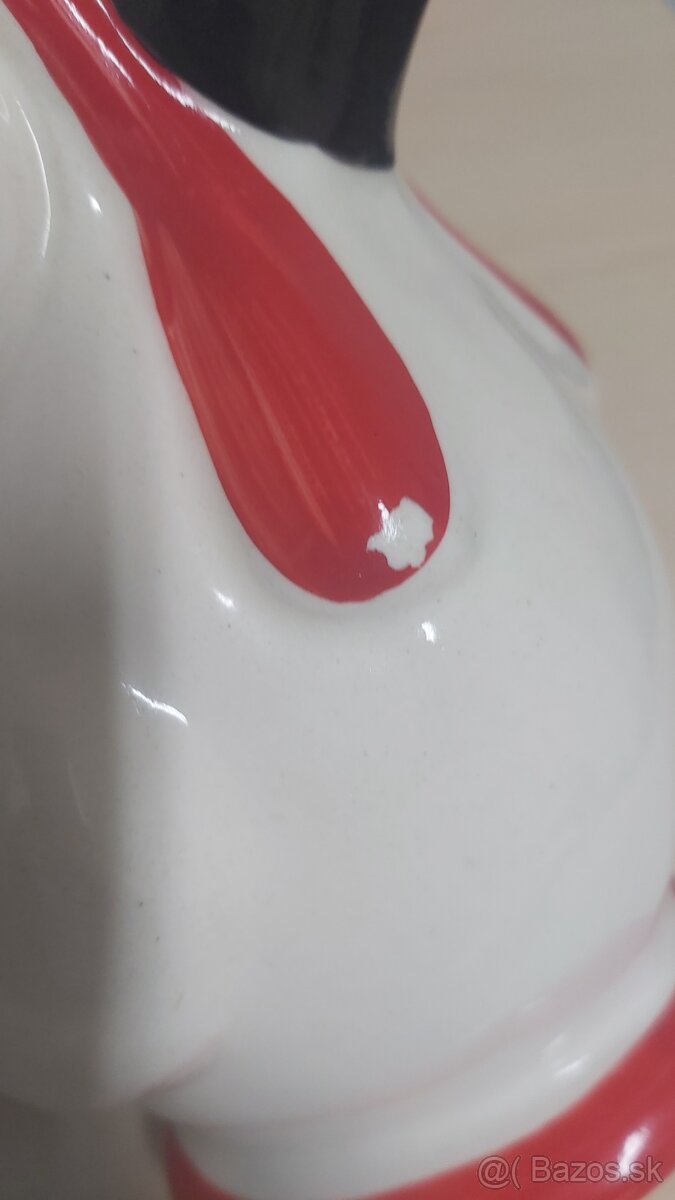 Retro kohút Made in Czechoslovakia značený hand painted - 6