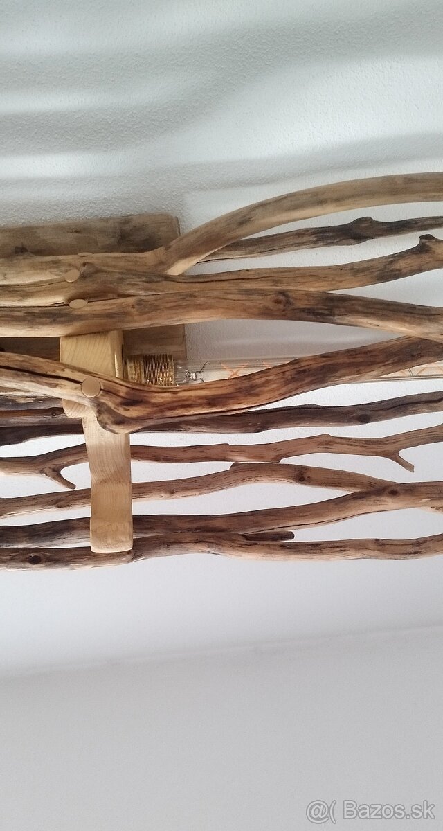 Luster z naplaveného dreva - 6