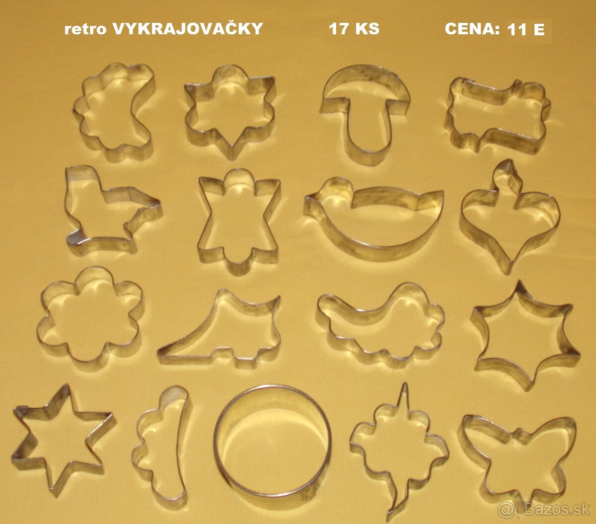 RETRO FORMIČKY, KOŠÍČKY, VANIČKY, ORIEŠKY, VYKRAJOVAČKY - 6