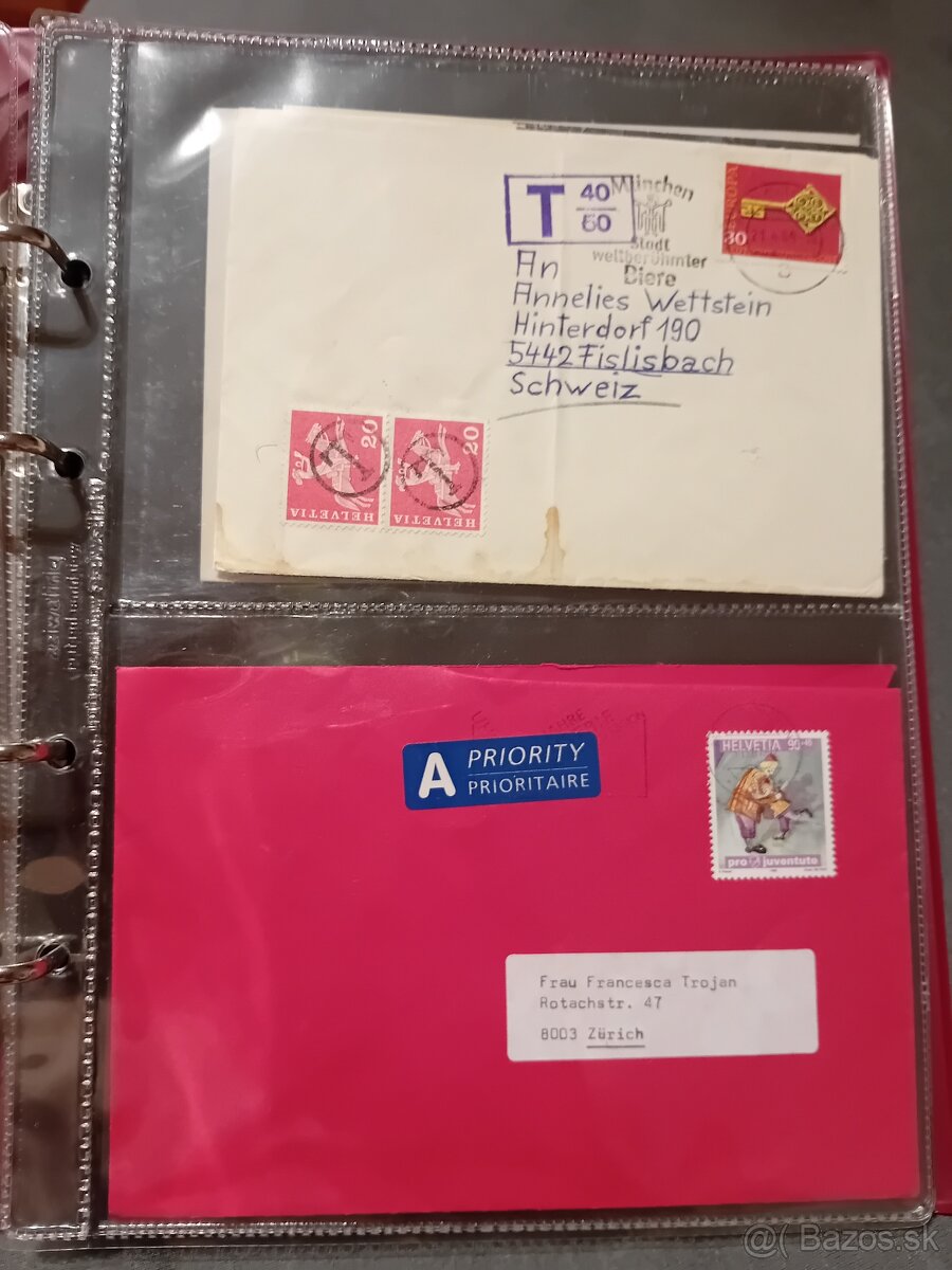 Album Švajčiarsko FDC - 6