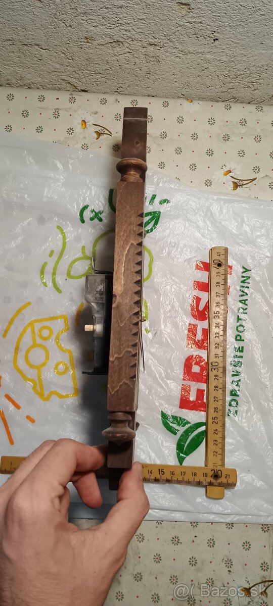 Retro drevene hodiny - 6