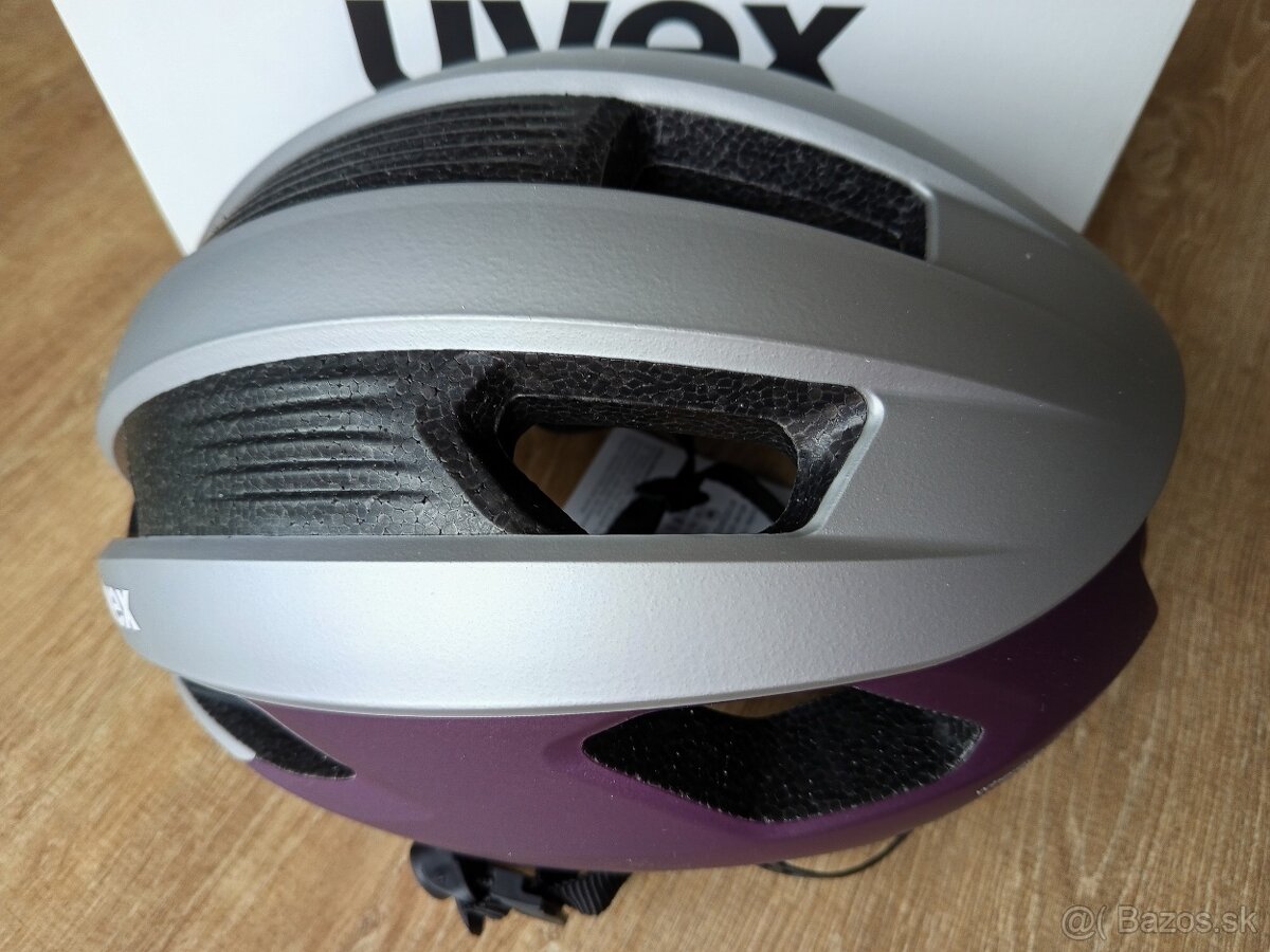 Prilba Uvex Silver plum 56-59cm - 6