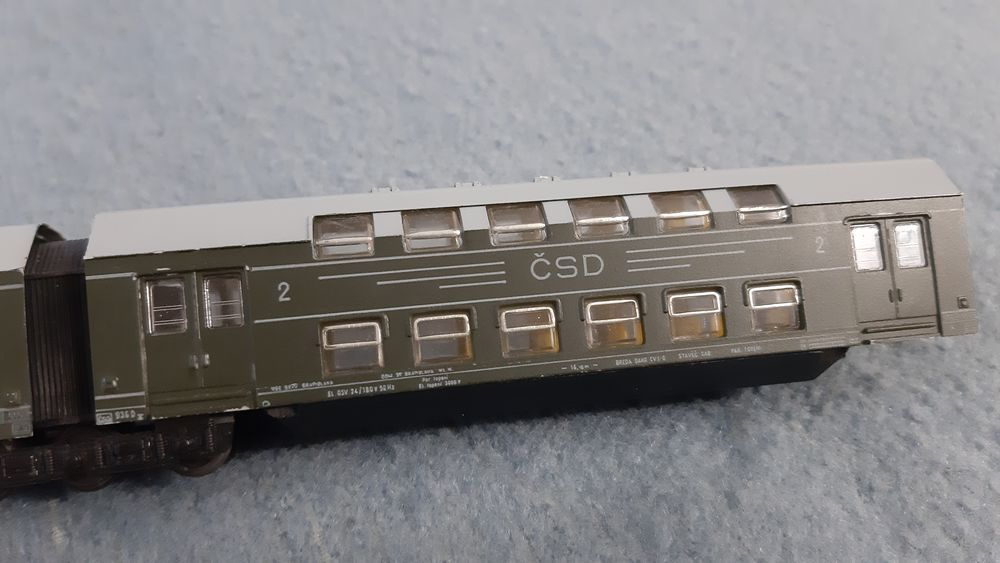 Vláčiky - poschodová jednotka TT - stredy - 6