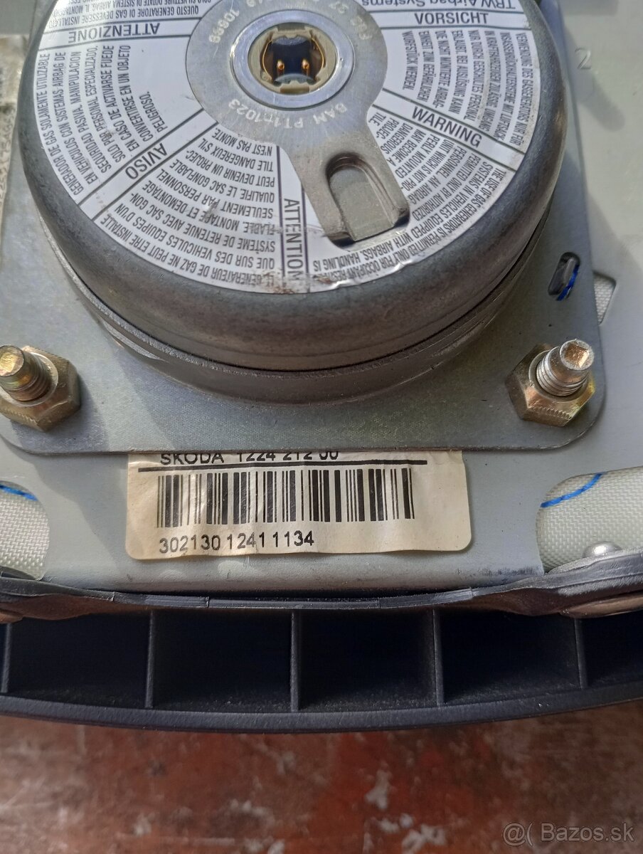 Skoda fabia starter airbag - 6