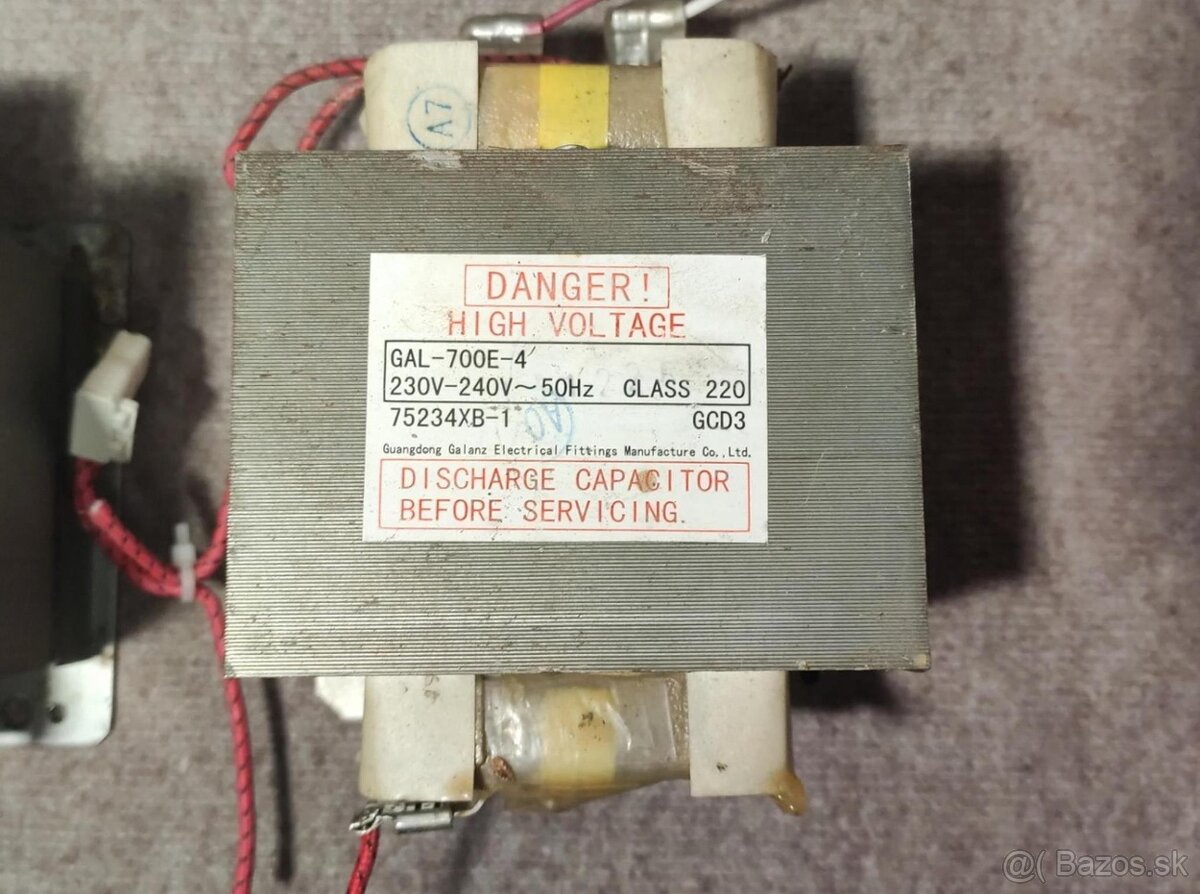 MOT vysoko napäťový transformátor - 6