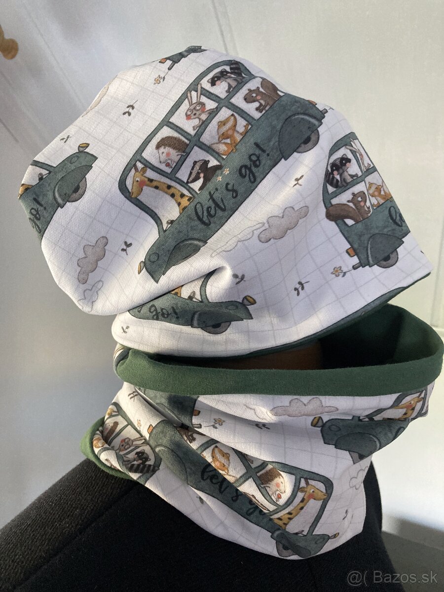 Detské dvojvrstvové čiapky - 6