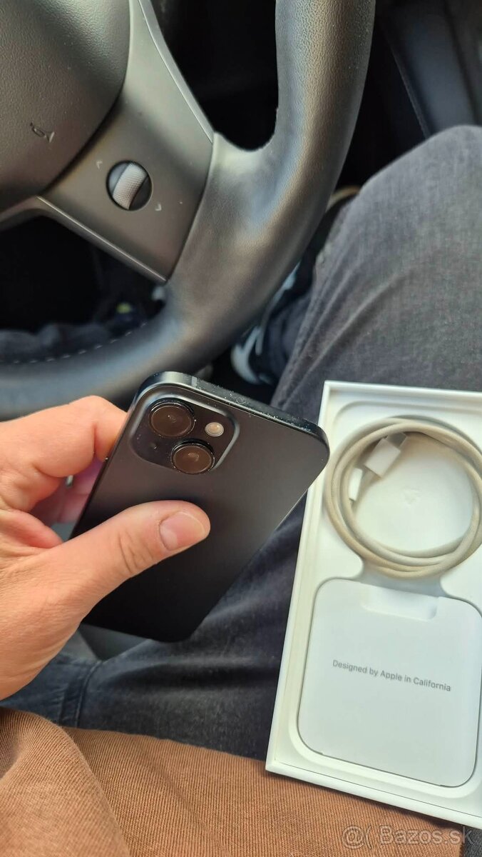 Apple Iphone 15 128gb, čierny, 84% - 6