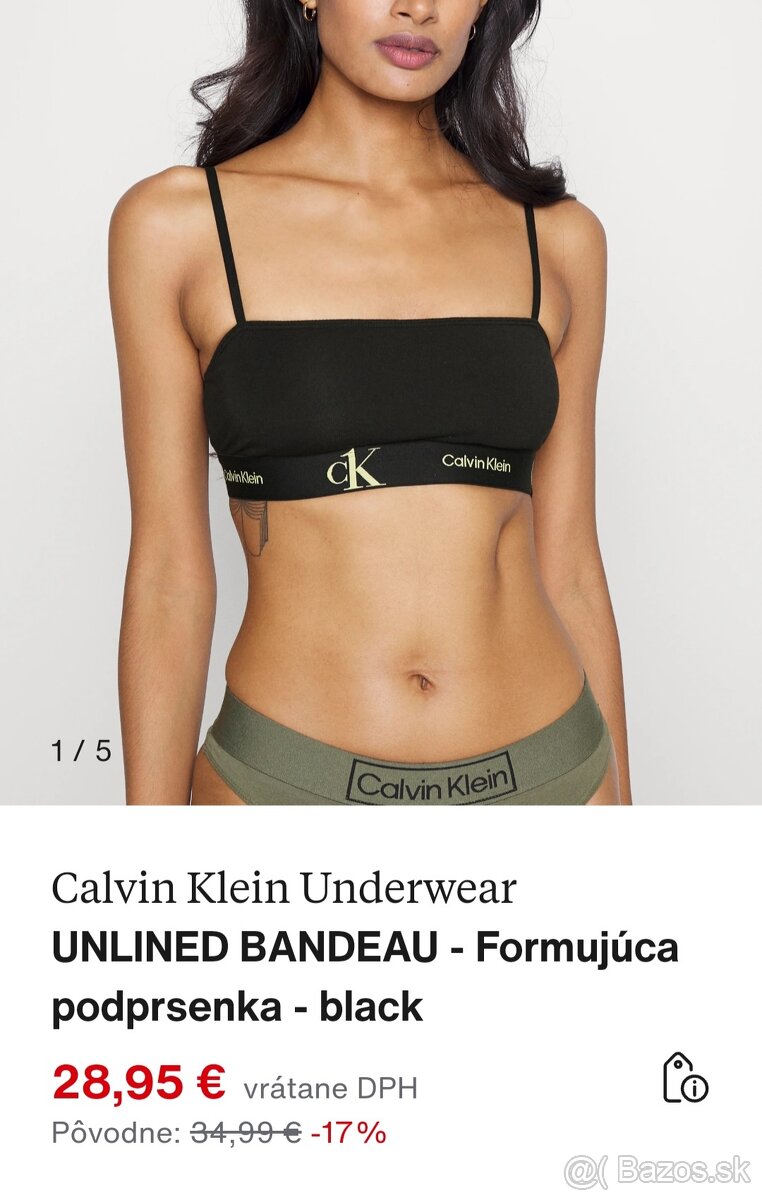 Sportova damska Podprsenka calvin klein XS - 6