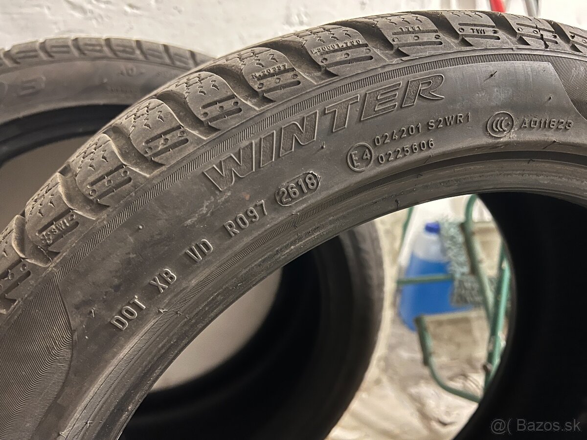 Zimné pneu. Pirelli Winter Sottozero3-245/40/R18 rezervované - 6