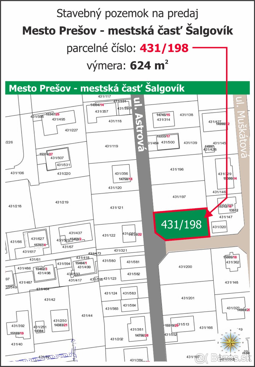 Lukratívny stavebný pozemok | 624 m² - Prešov - 6