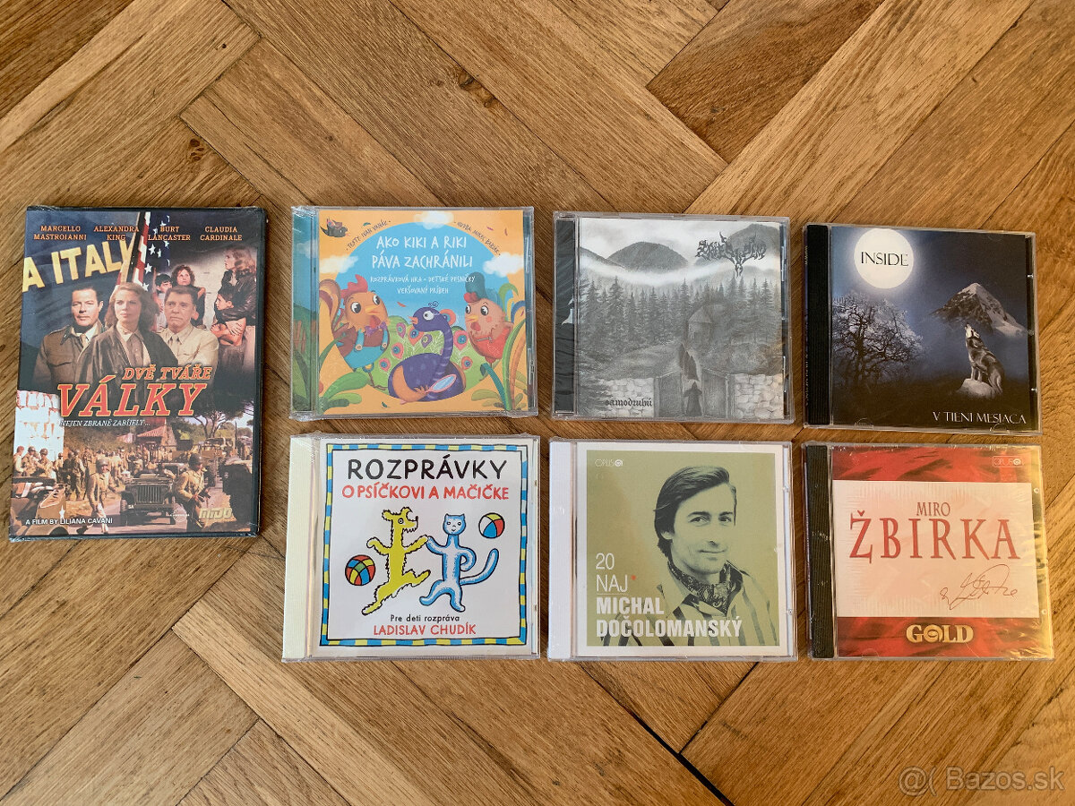 Predám CD/DVD rôznych hudobných a filmových žánrov - 6