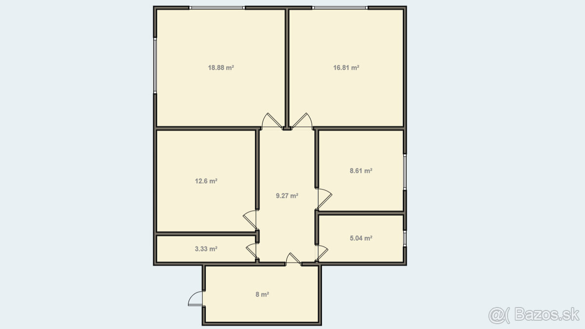 FINREA│Rodinný dom na pozemku 770 m² v obci Žabokreky, okr. - 6
