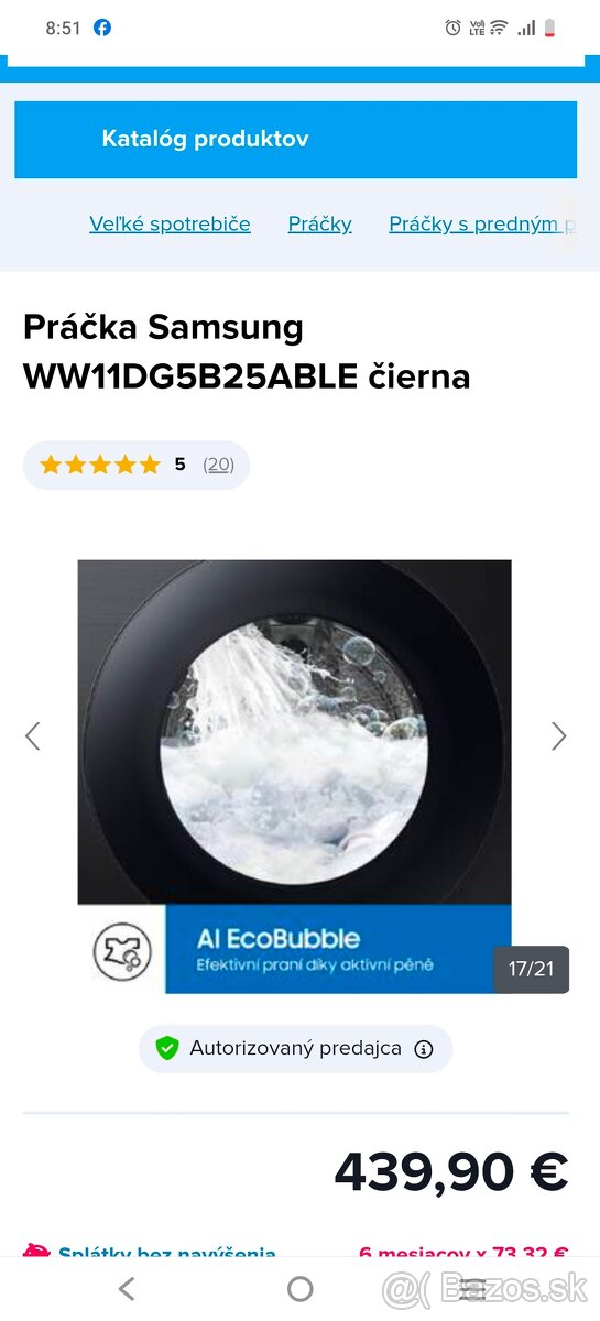 Práčka Samsung - 6