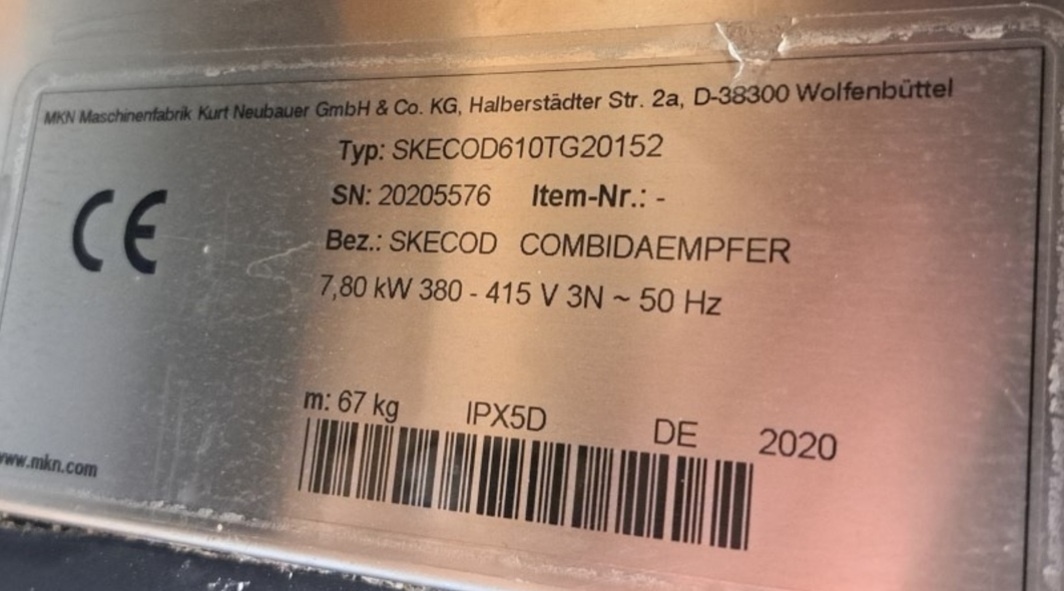 Elektrický konvektomat MKN SpaceCombi - 6