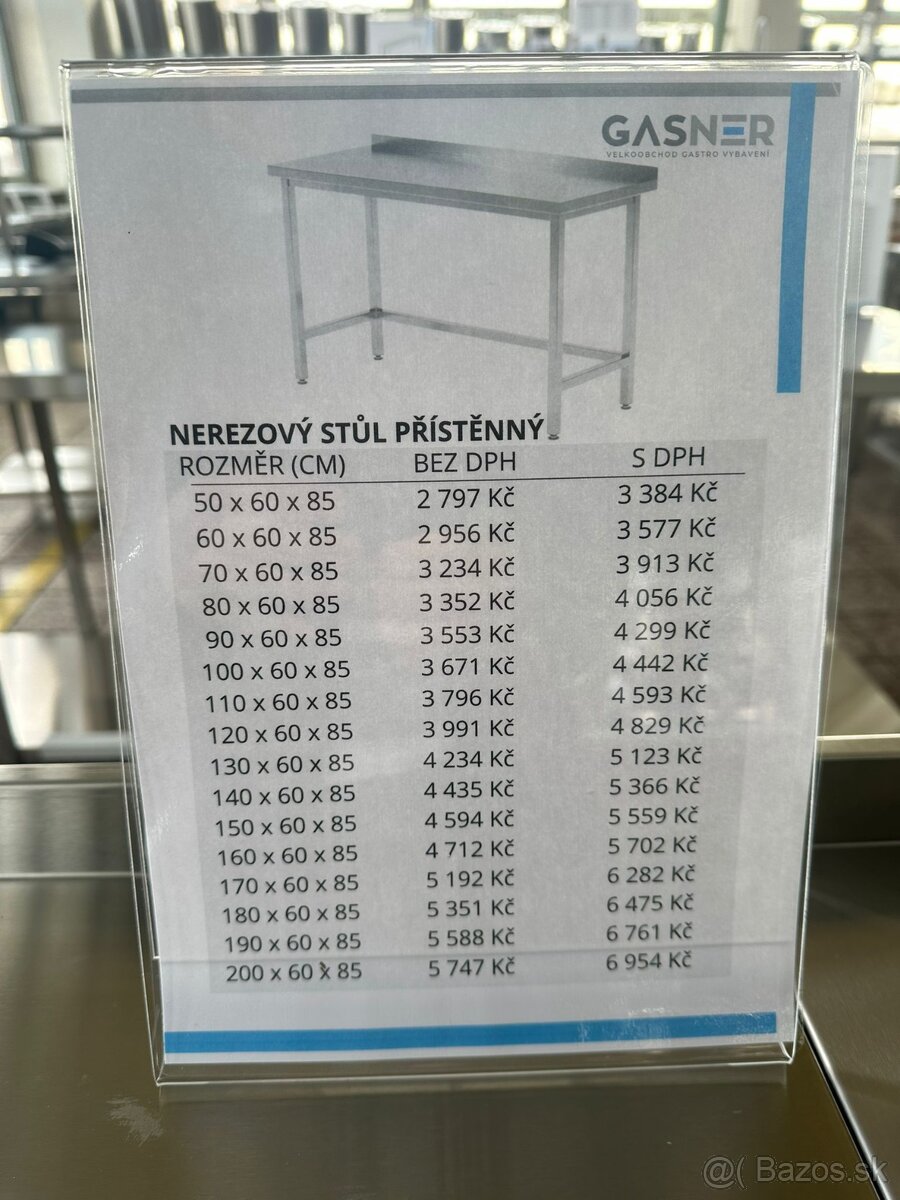 Nerezovy stol - 6
