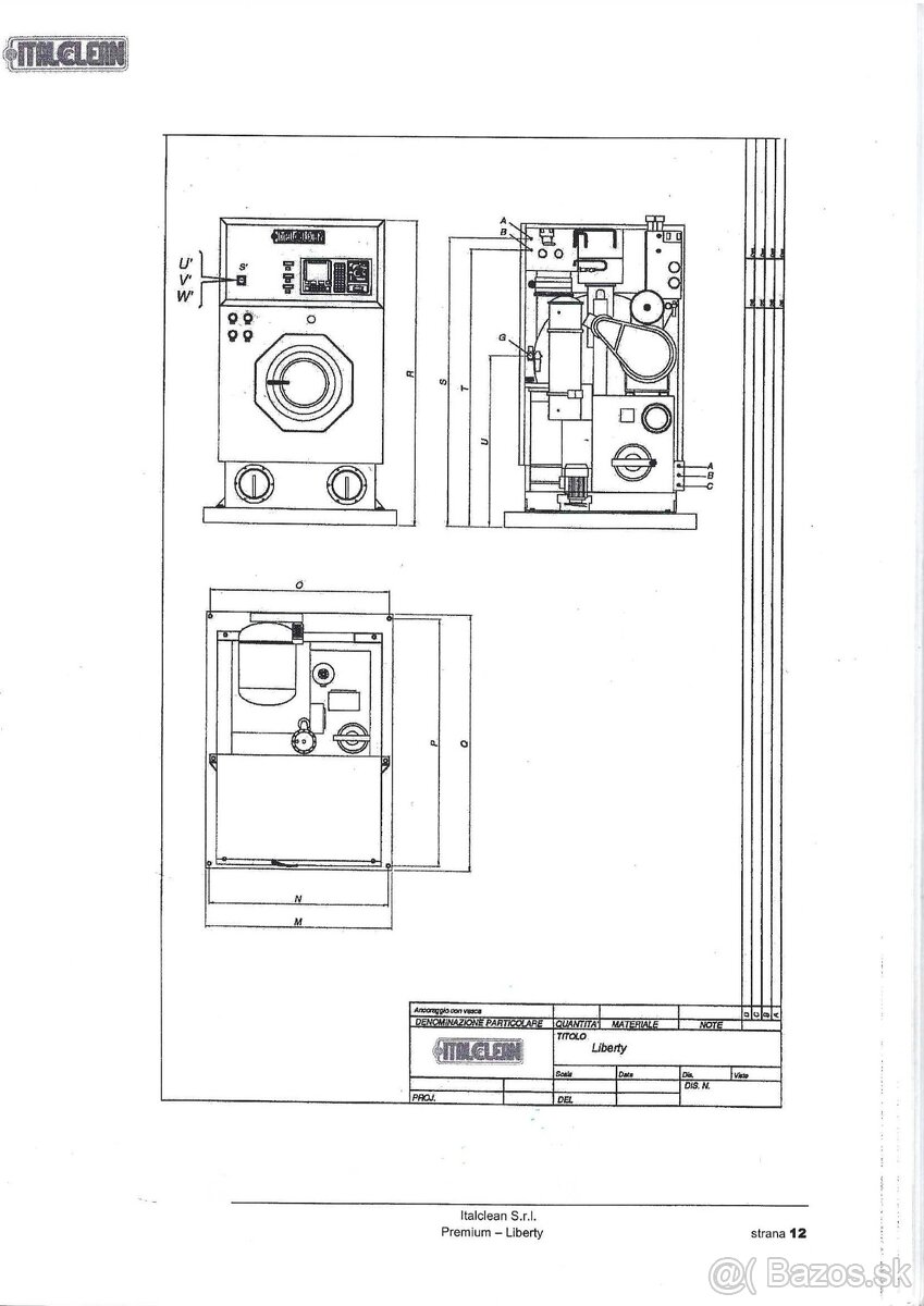 Chemicky stroj LIB200 - 6