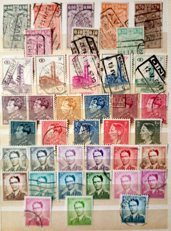 Predám poštové známky BELGICKA - 6