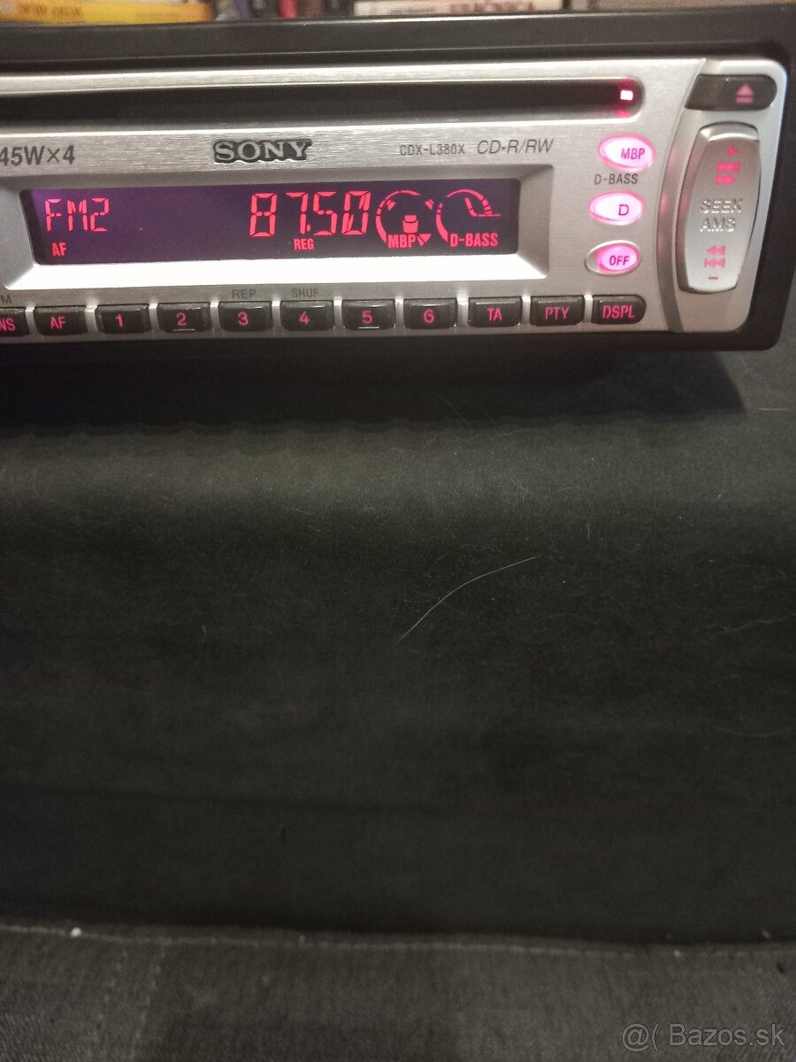 Sony CDX-L380X autoradio predam - 6