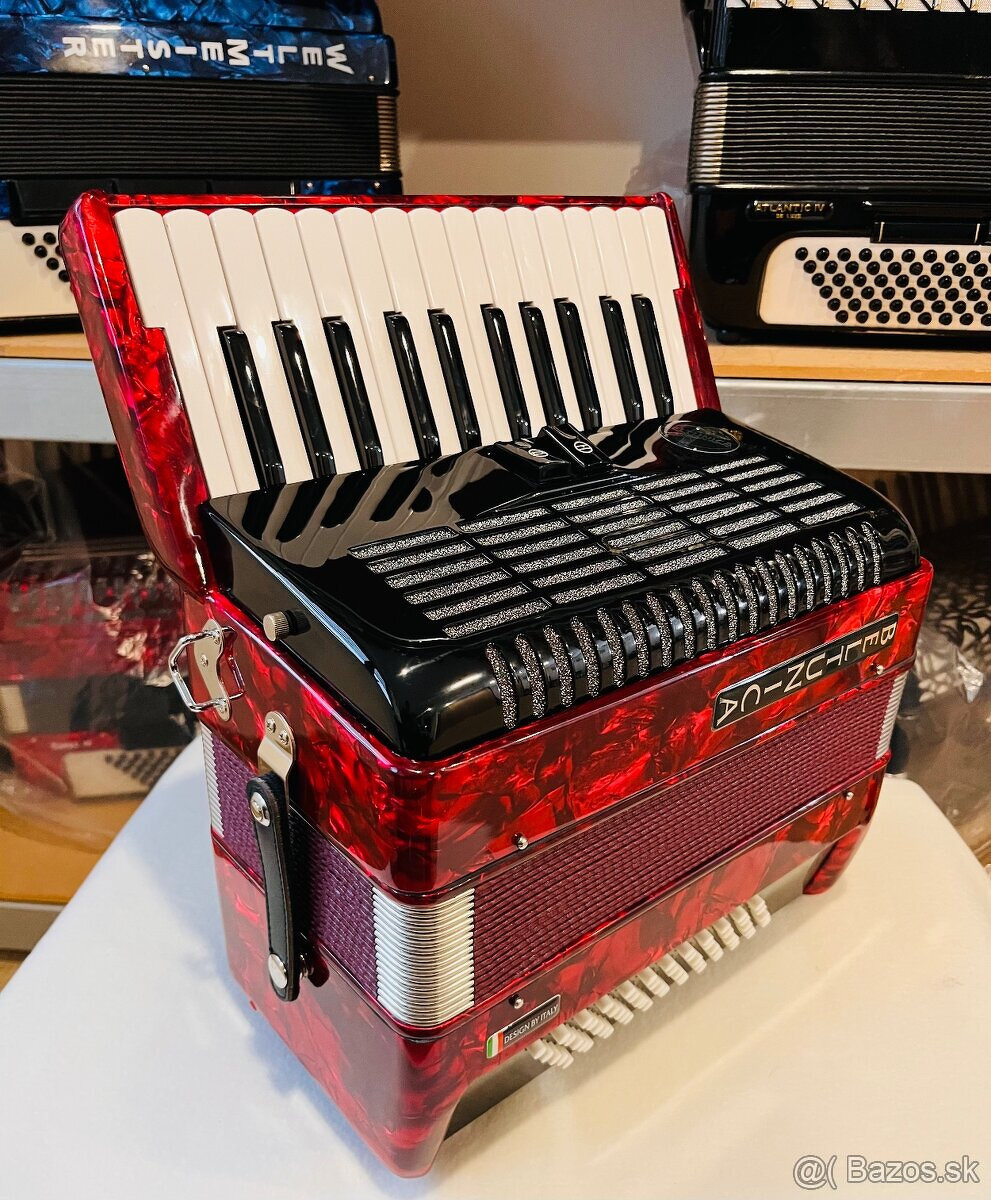 Predám nový akordeón BELTUNICA Vivaldi- De Luxe 60 basový- n - 6