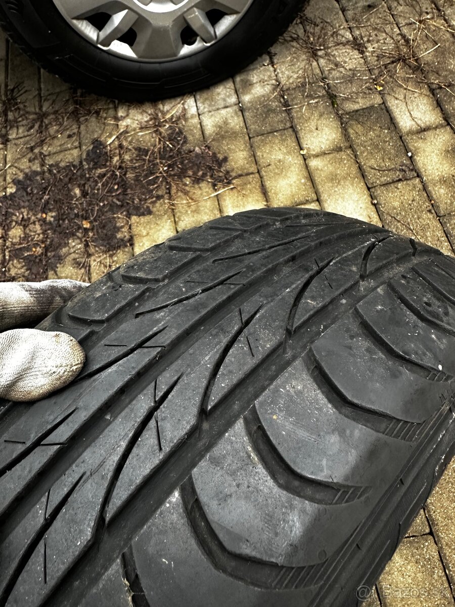 Predám disky 5x112 + letne pneu semperit 195/65 R15 - 6