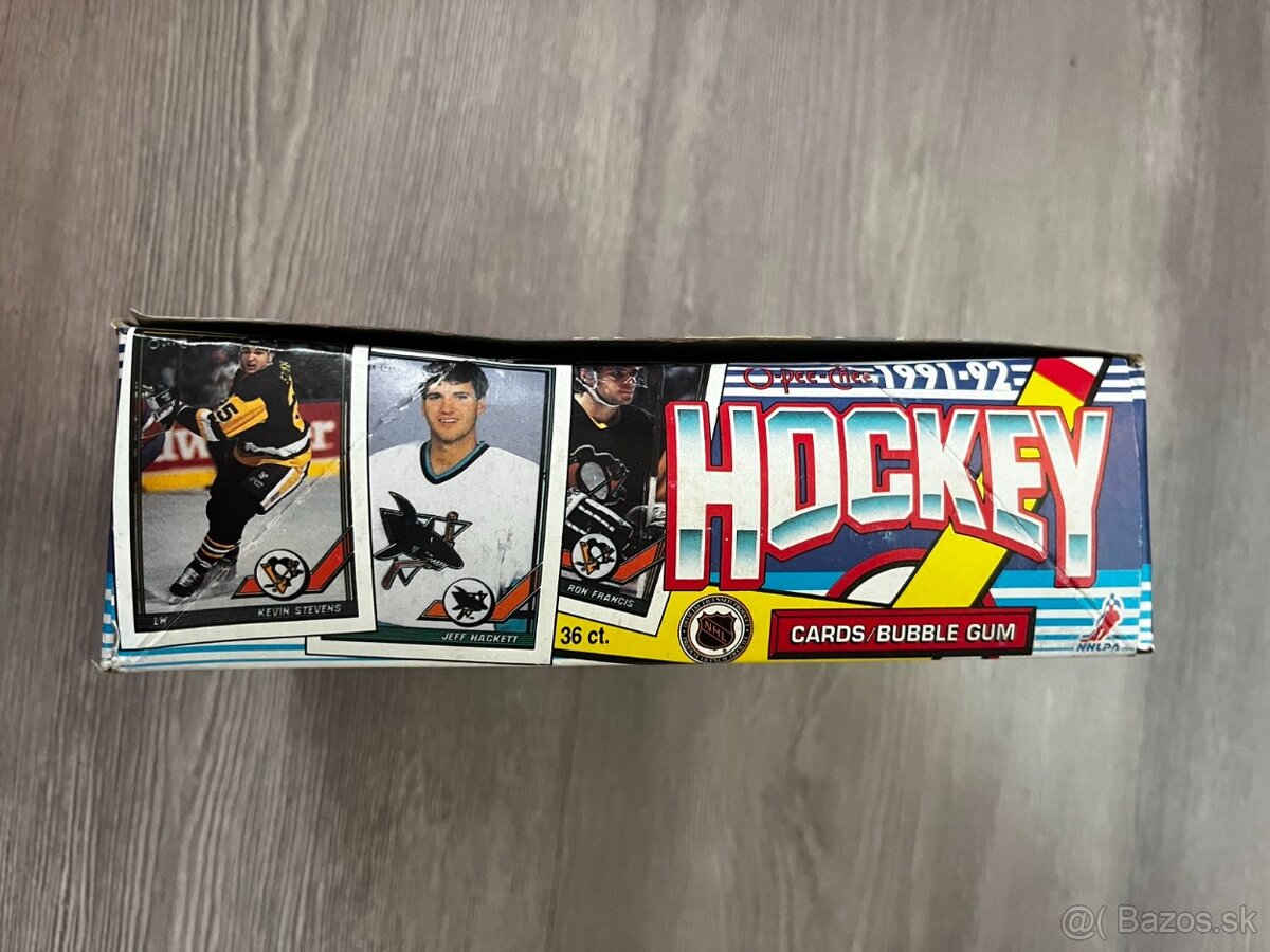 Hokejové karty box O-Pee-chee 1991-92 - 6
