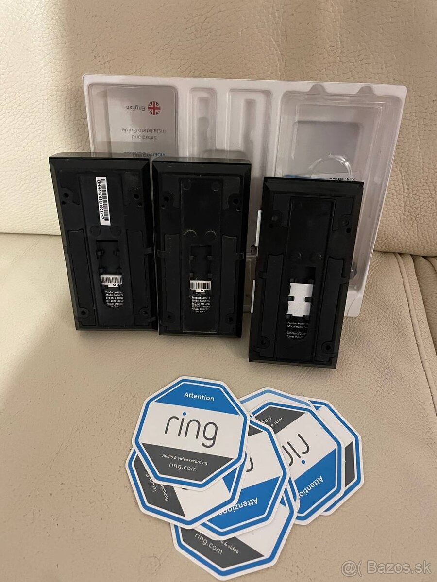 Ring Video Doorbell (3 ks) inteligentné videozvončeky - 6