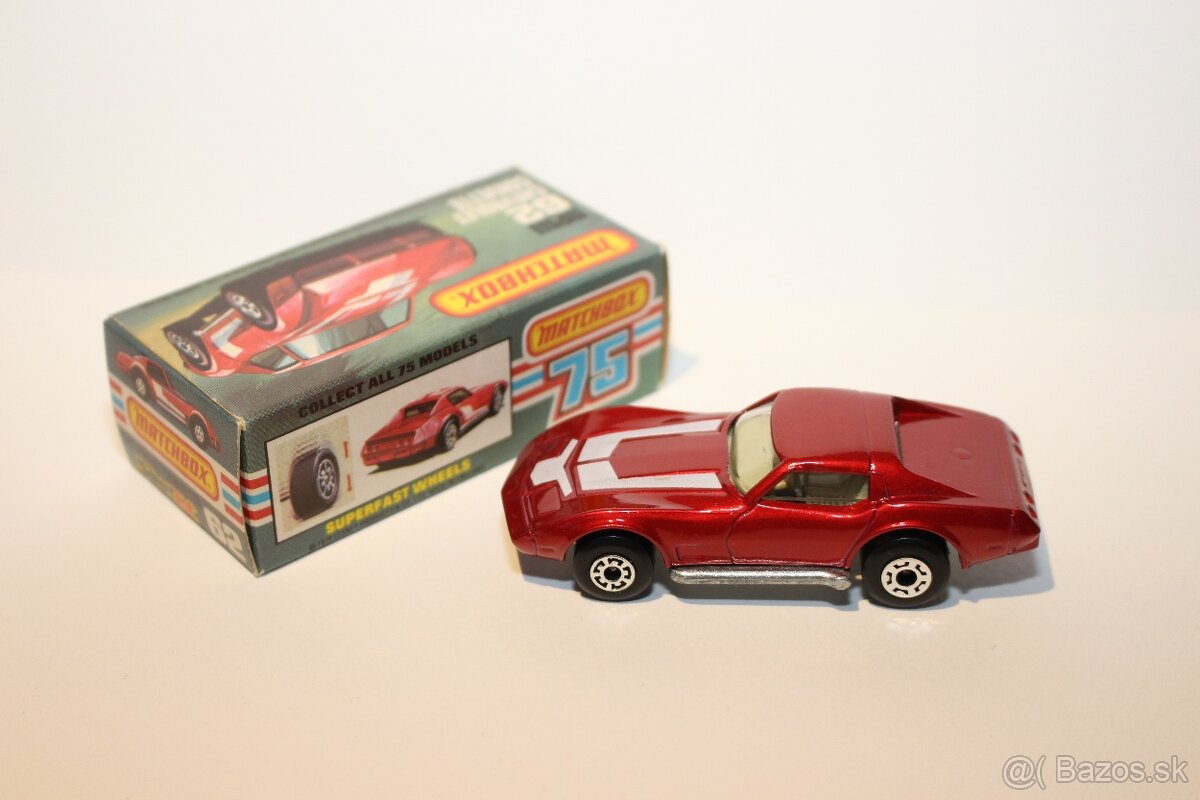 Matchbox SF Chevrolet corvette - 6