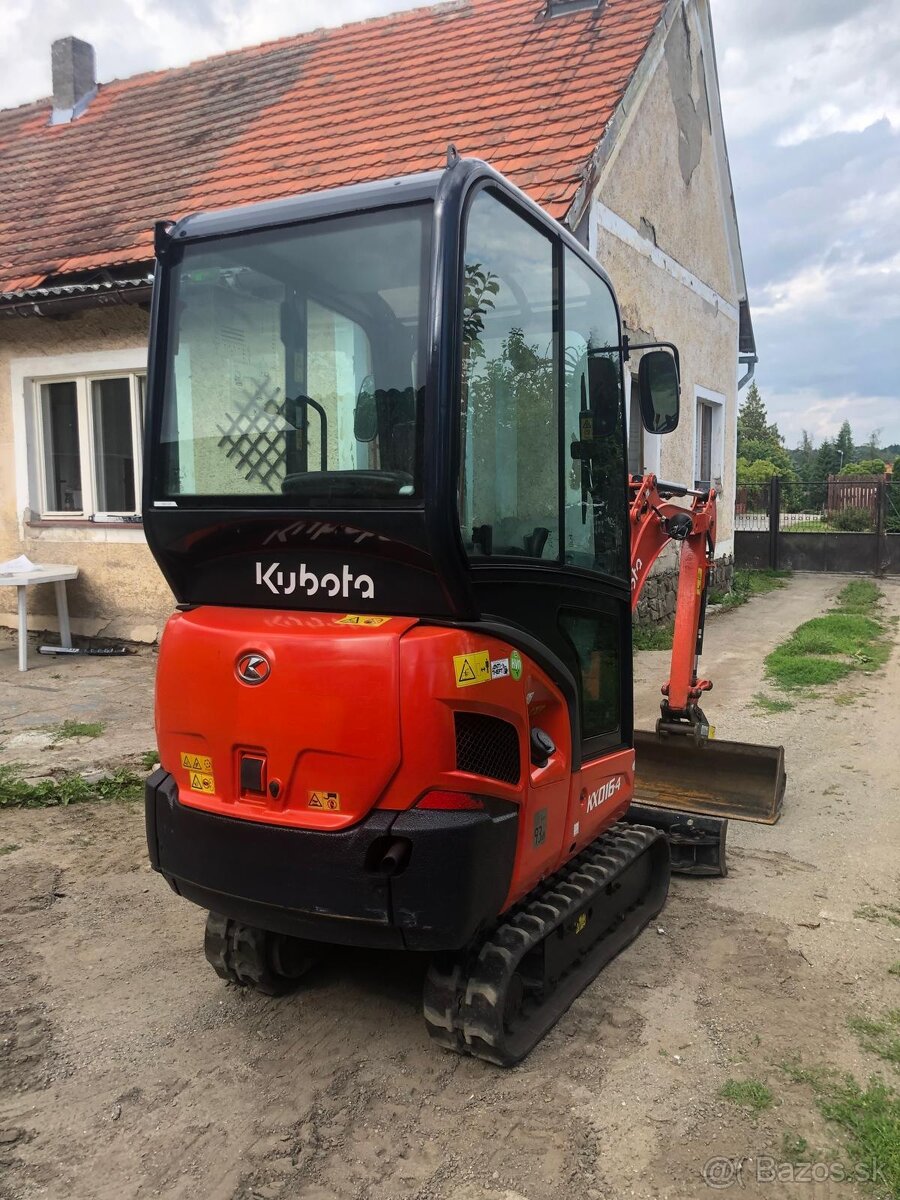 Minibagr KUBOTA KX 016 - 6