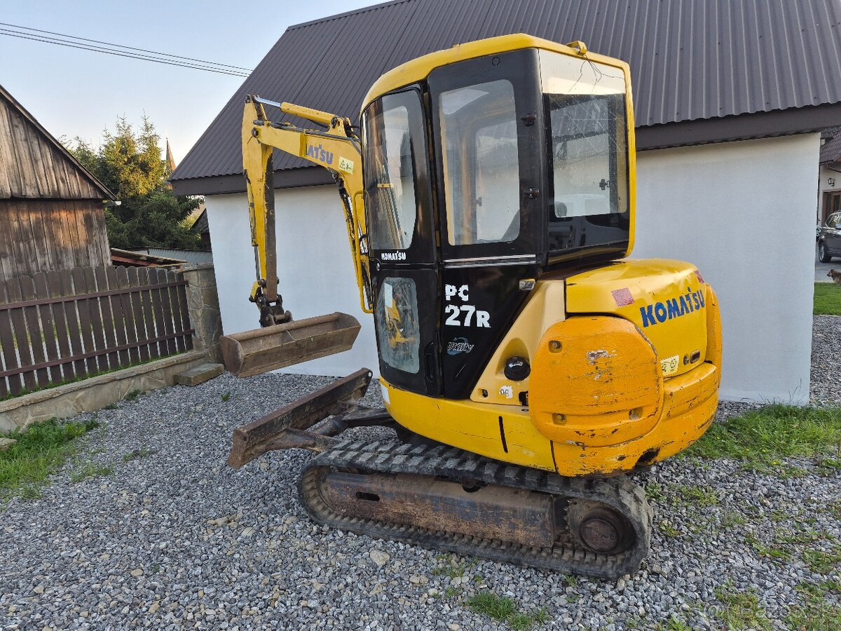 Minibager Komatsu pc 27 - 6