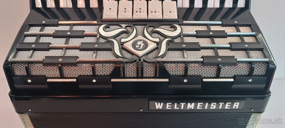 Akordeón Weltmeister Cordal 80 basový - 6