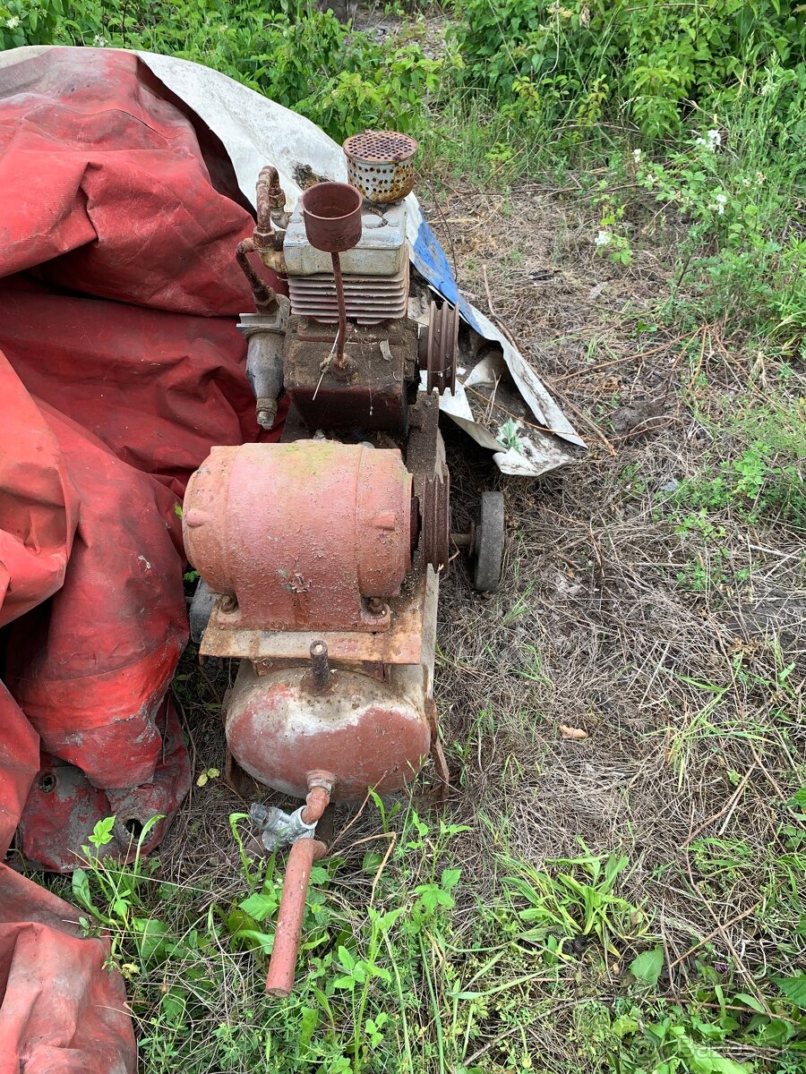 Kompresor Orlík 300L starý - 6
