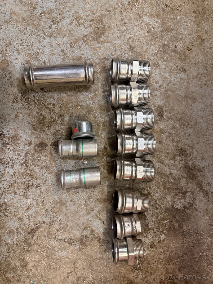 Lisovacie tvarovky DN35 nerez - 6